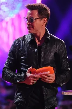 Nickelodeon Awards Robert Downey Jr Leather Jacket