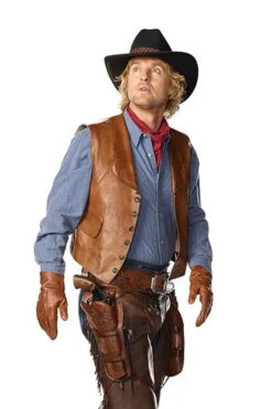 Night At The Museum Owen Wilson Leather Vest