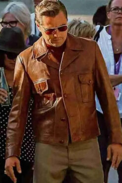 Once Upon a Time in Hollywood Leonardo DiCaprio Leather Jacket