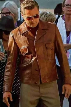 Once Upon a Time in Hollywood Leonardo DiCaprio Leather Jacket