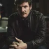 Pedro Pascal Narcos S2 Black Leather Jacket