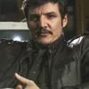 Pedro Pascal Narcos S2 Black Leather Jacket
