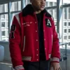Power Book II Ghost S03 Tariq St Patrick Red Jacket