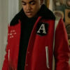 Power Book II Ghost S03 Tariq St. Patrick Red Jacket