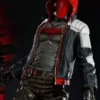 Batman Arkham Knight Hooded Leather Jacket
