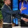 Ryan Gosling Blue Leather Jacket