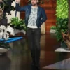 Ryan Gosling Blue Leather Jacket