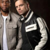 Sebastian Stan Black Leather Biker Jacket