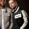 Sebastian Stan Black Leather Biker Jacket