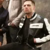 Sebastian Stan Black Leather Biker Jacket
