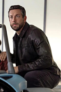 Spy Kids Zachary Levi Leather Jacket