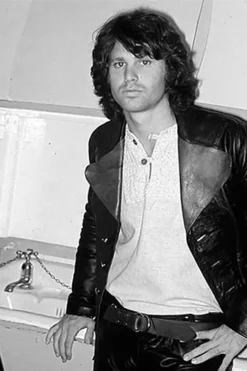 Alternative view of The Doors Jim Morrison Leather Jacket