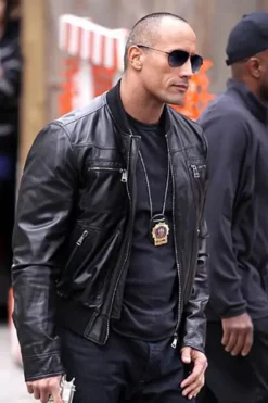 The Other Guys Dwayne Johnson Leather Jacket