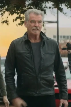 The Out-laws Pierce Brosnan Leather Jacket
