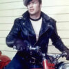 The Wild One Marlon Brando Black Leather Jacket