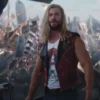 Thor Love and Thunder Chris Hemsworth Leather Vest