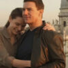 Tom Cruise Mission Impossible Dead Reckoning Black Leather Jacket