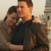 Tom Cruise Mission Impossible Dead Reckoning Black Leather Jacket