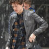 ACE Comic Con Tom Holland Bomber Leather Jacket