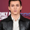 Spiderman Event Tom Holland Leather Jacket