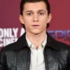 Spiderman Event Tom Holland Leather Jacket