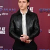 Spiderman Event Tom Holland Leather Jacket