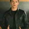 Uncharted Tom Holland Black Leather Jacket