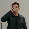 Uncharted Tom Holland Black Leather Jacket
