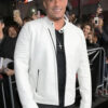 Vin Diesel xXx Premiere White Leather Jacket