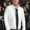 Vin Diesel xXx Premiere White Leather Jacket