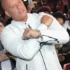 Vin Diesel xXx Premiere White Leather Jacket
