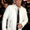 Vin Diesel xXx Premiere White Leather Jacket