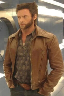 Wolverine X Men Days of Future Past Leather Jacket