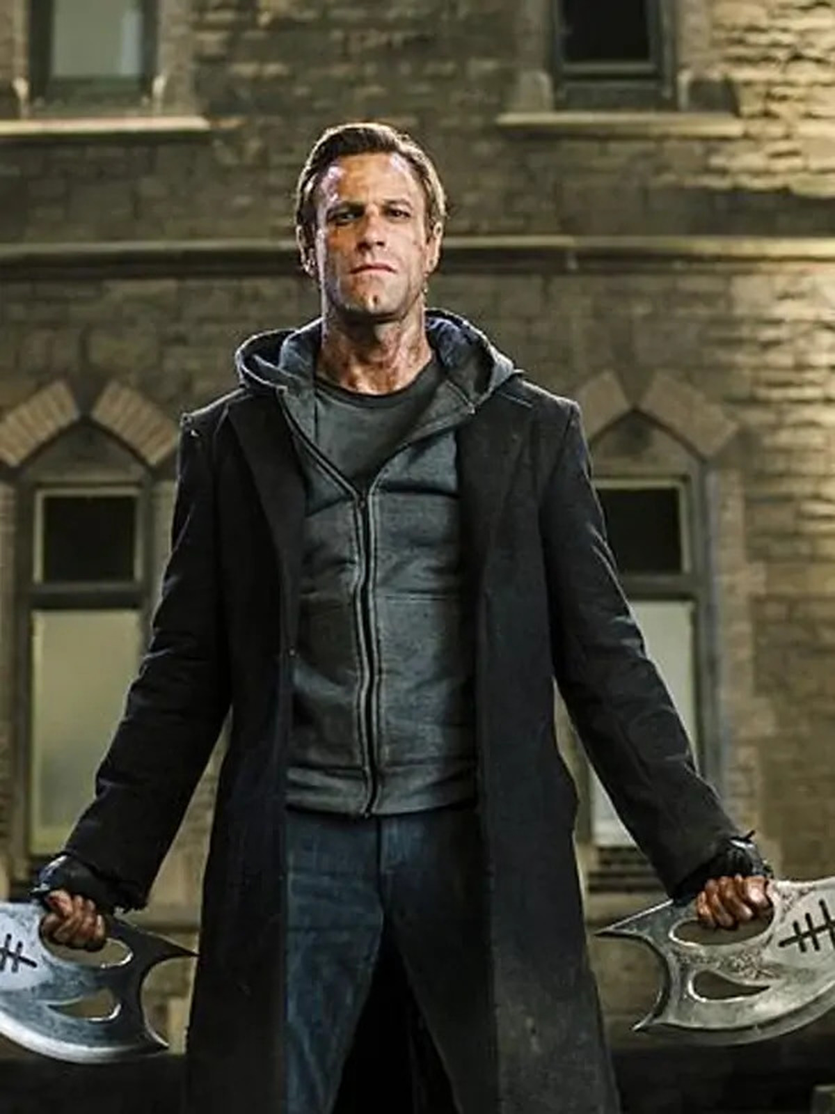 Aaron Eckhart I Frankenstein Trench Coat