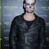 Adam Lambert Halloween Party Black Leather Jacket