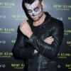 Adam Lambert Halloween Party Black Leather Jacket