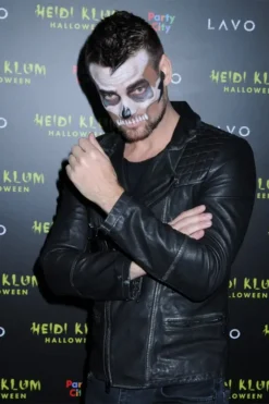 Adam Lambert Halloween Party Black Leather Jacket