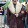 Anchorman 2 The Legend Continues Will Ferrell Leather Coat
