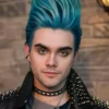 Anthony Pyatt Descendants The Rise of Red Studded Leather Jacket