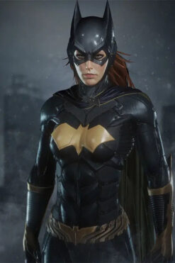 Batman Arkham Knight Batgirl Leather Costume Jacket