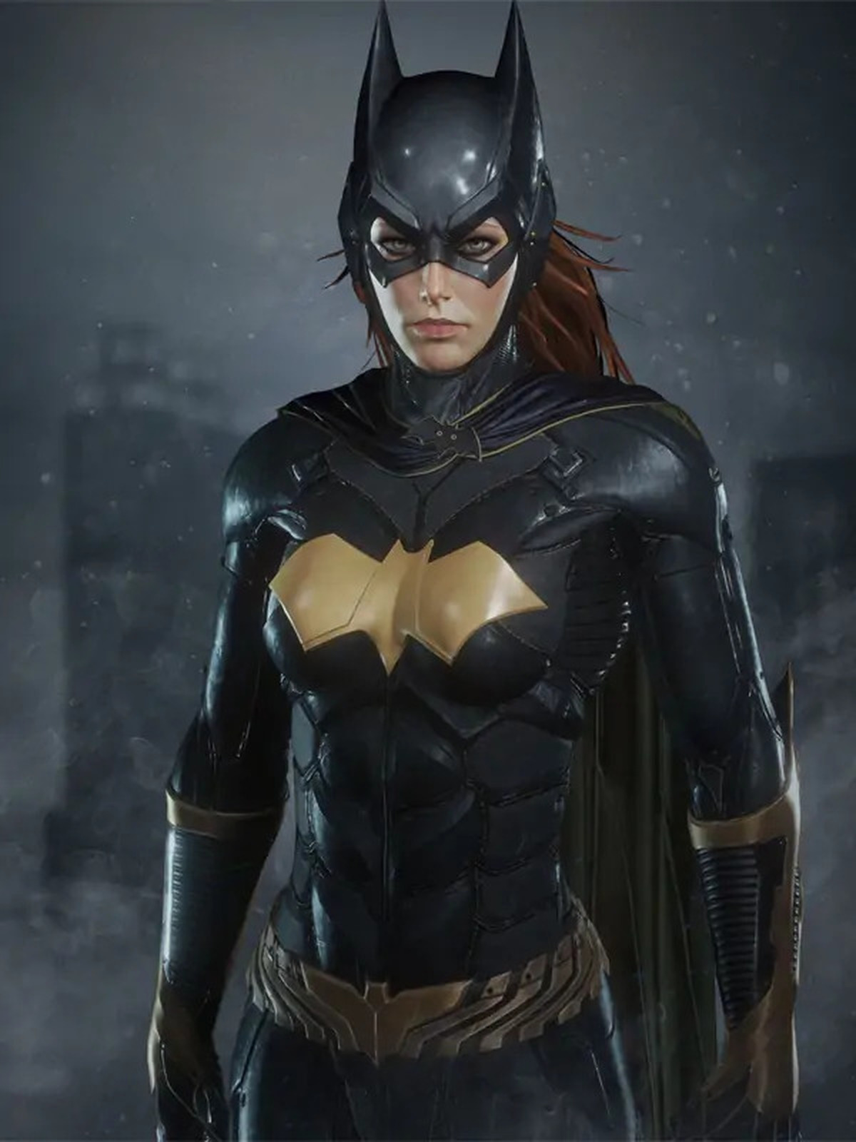 Batman Arkham Knight Batgirl Leather Costume Jacket