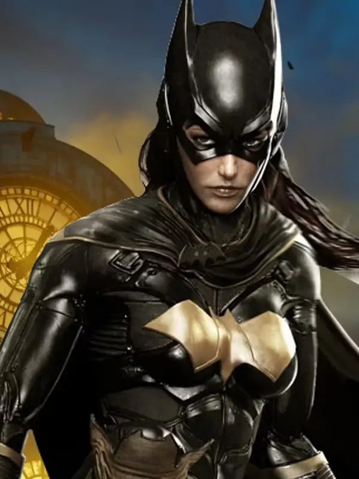 Batman Arkham Knight Batgirl Leather Costume Jacket
