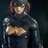 Batman Arkham Knight Batgirl Leather Costume Jacket