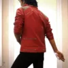 Beat It Michael Jackson Zipper Leather Jacket