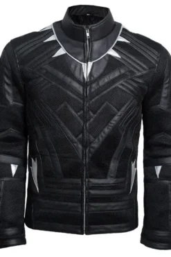 Black Panther Avengers Infinity War Leather Jacket