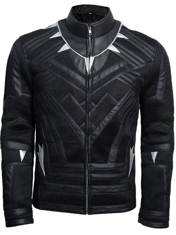 Black Panther Avengers Infinity War Leather Jacket