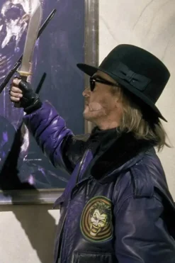 Bob the Goon Joker Batman Bomber Leather Jacket