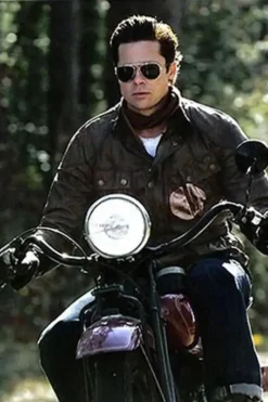 Brad Pitt Benjamin Button Leather Jacket