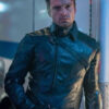 Bucky Barnes Thunderbolts Costume Leather Jacket