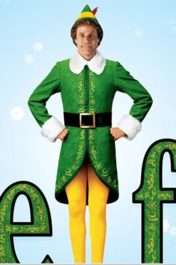 Buddy Elf Will Ferrell Costume Coat